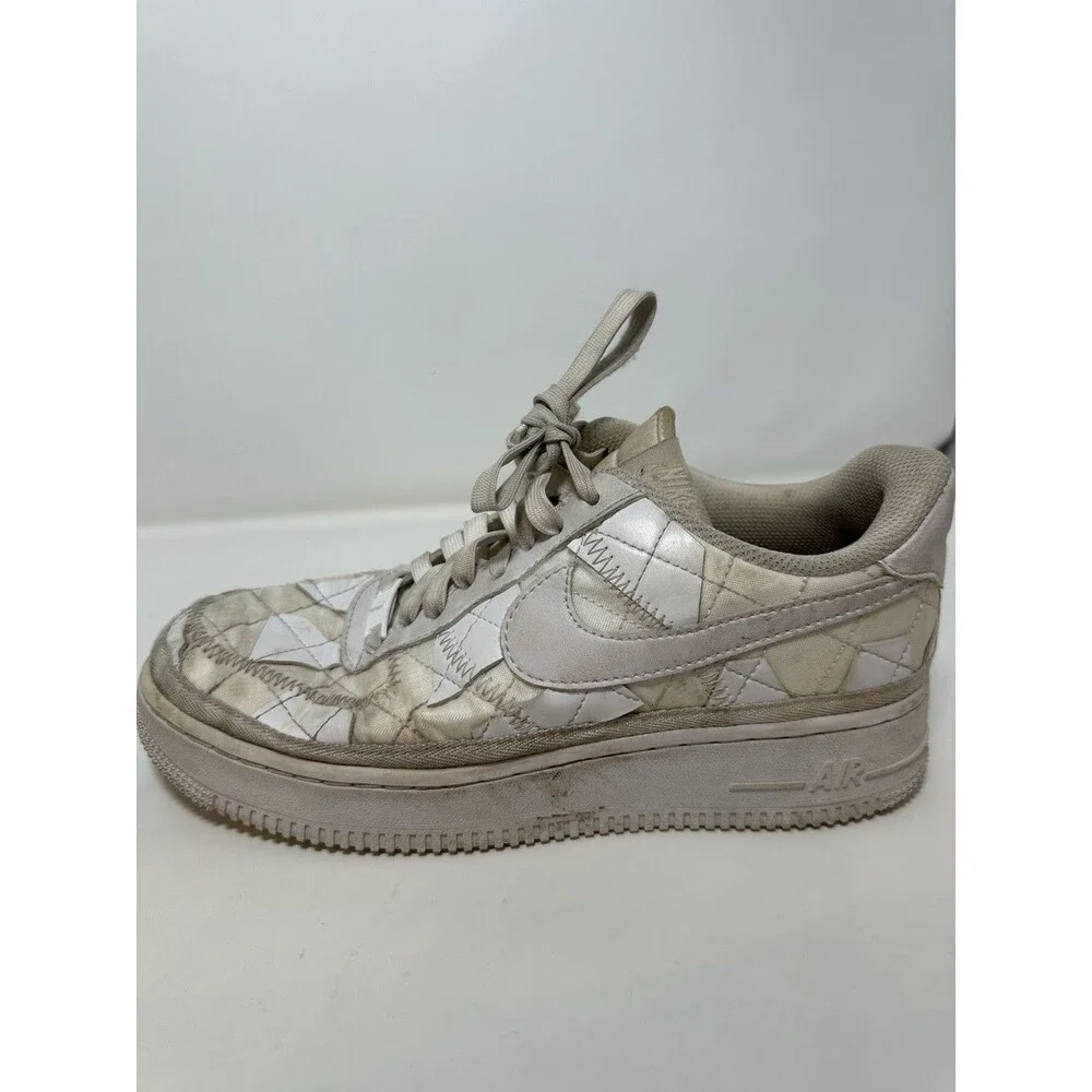 Nike Air Force 1 Billie Eilish Triple White Low Top Shoe -‎ Men 8 Women 9.5